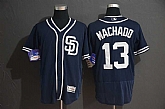 Padres 13 Manny Machado Navy Flexbase Jersey,baseball caps,new era cap wholesale,wholesale hats